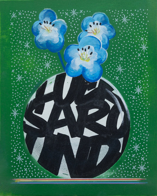 Baby Blue Eyes Around