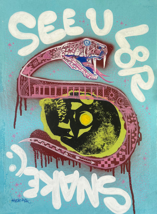 Works on Paper No.53 — Original Artwork by Lucks