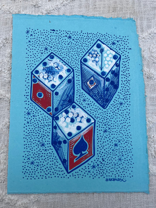 Works on Paper No.68 — Original Artwork by Lucks